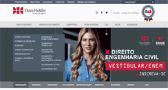 Desktop Screenshot of domhelder.edu.br